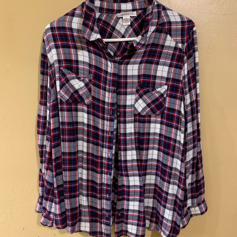 Maternity flannel